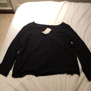 Black long sleeved shirt